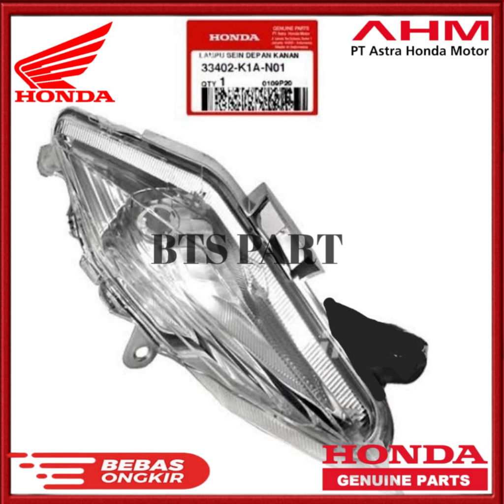 Lampu Sein Depan Kanan (Winker Assy R FR) Motor Beat Deluxe &  BeAT Street 2020 - Sekarang Original 