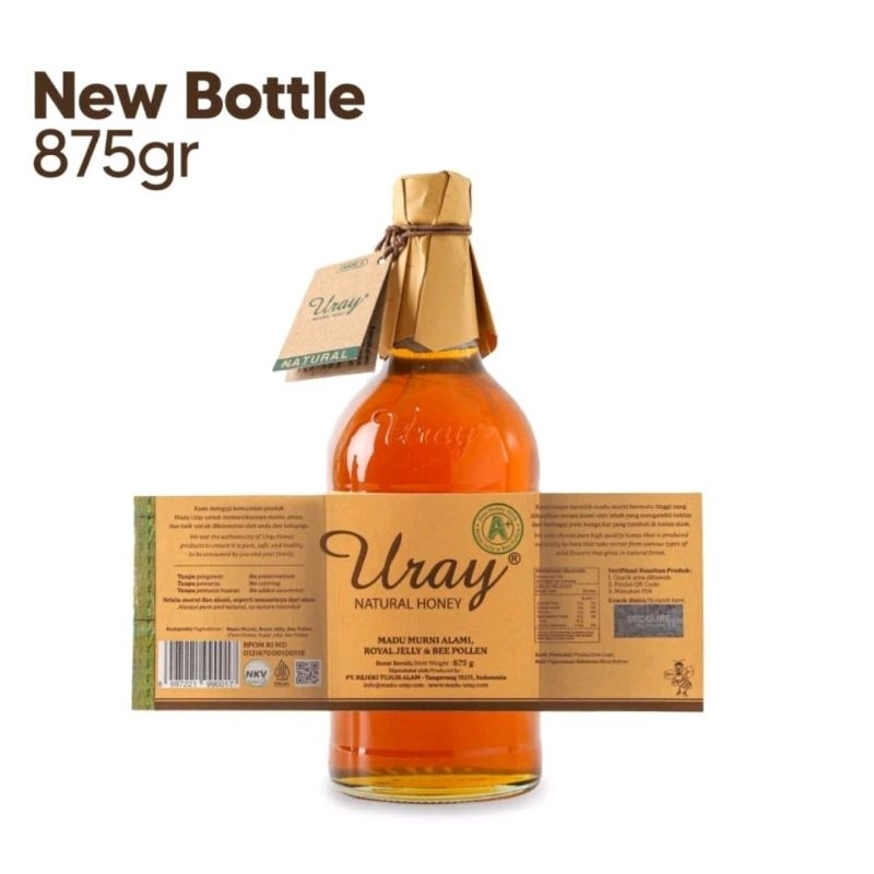 

MADU URAY 640 ML (ORGANIC & UNPROCESSED HONEY)