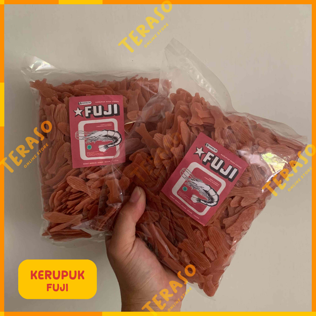 

[KILOAN] Kerupuk Ikan Fuji Siap Goreng Tanpa Perlu Jemur