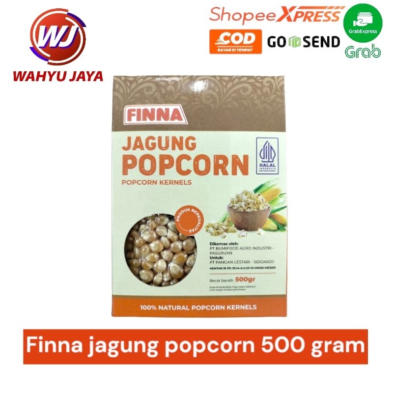 

Finna jagung popcorn 500 gram