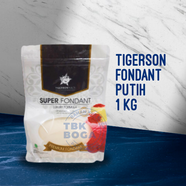 

Tigerson Fondant ( Putih, Merah - 1 kg ) White Red Sugar Gula Icing Dekorasi Fondan