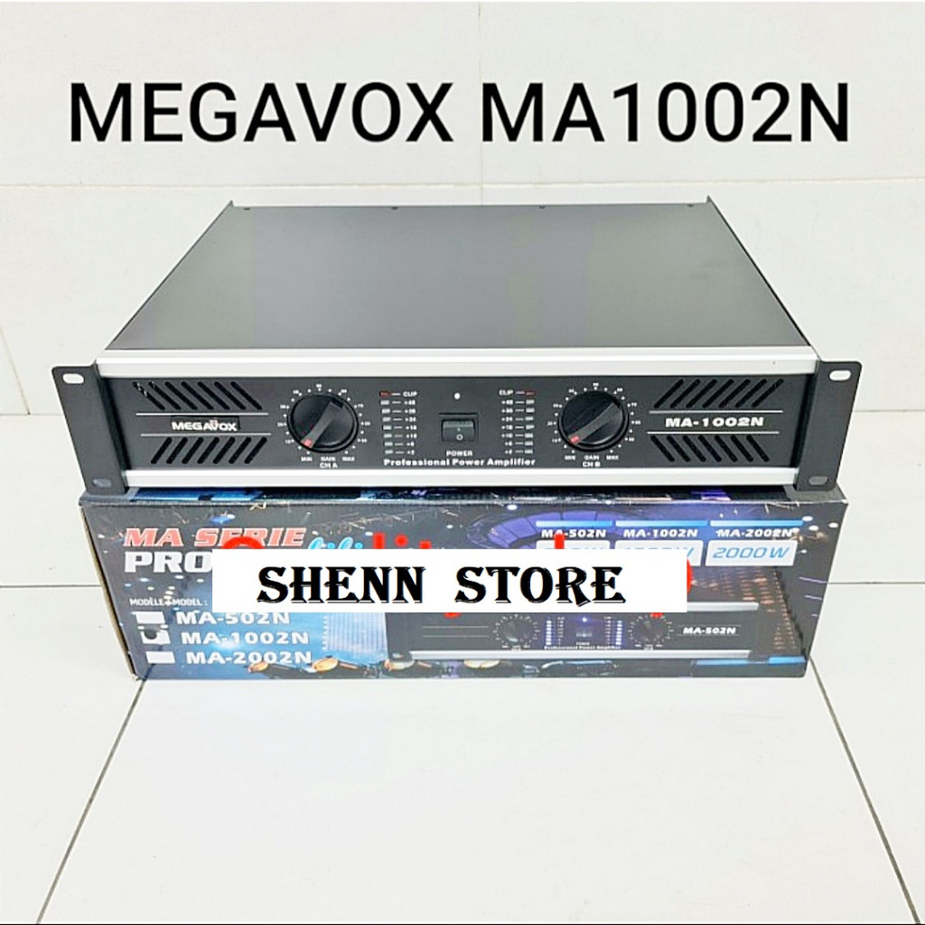 Power Amplifier Megavox Ma 1002N Original MA1002N