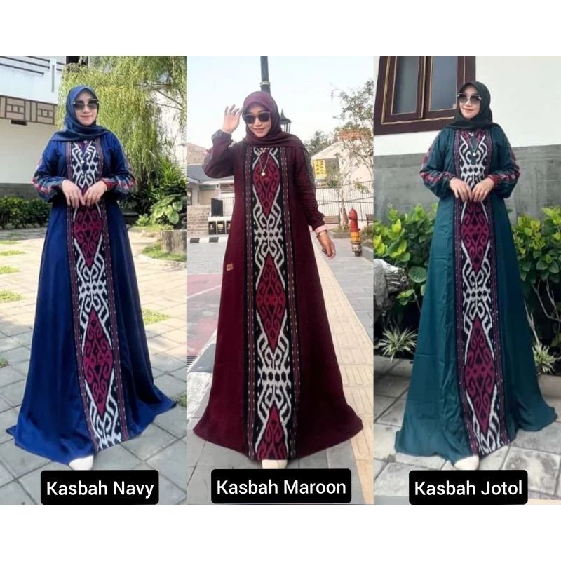 KASBAH Dress dan FATIHAH by ALWIYYA//twill//tenun