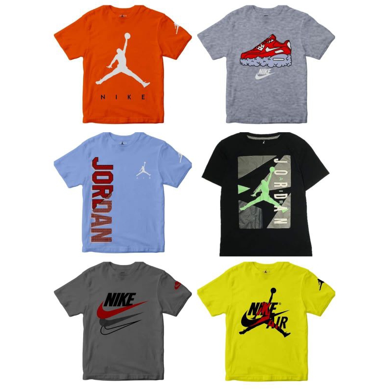 Baju kaos anak cowok nike jordan