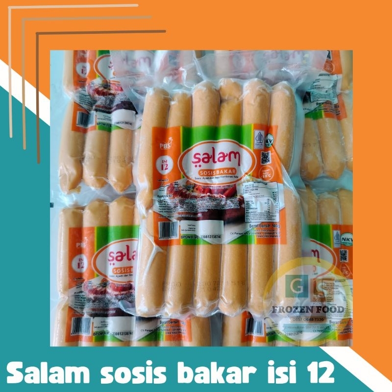 

salam sosis bakar isi 12