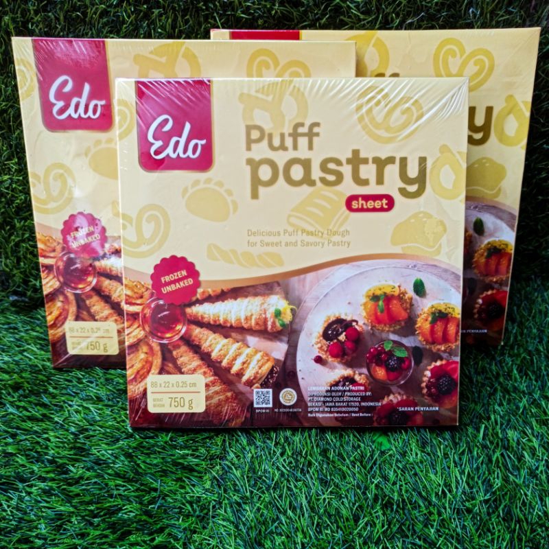 

Edo Puff Pastry 750gr