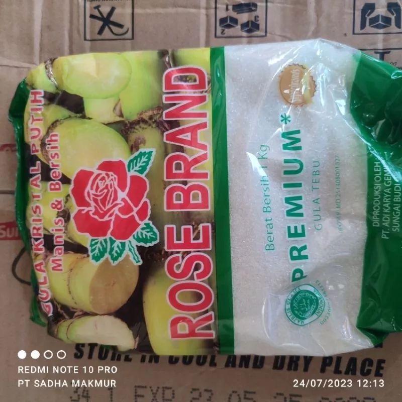 

Gula putih premium Rose Brand