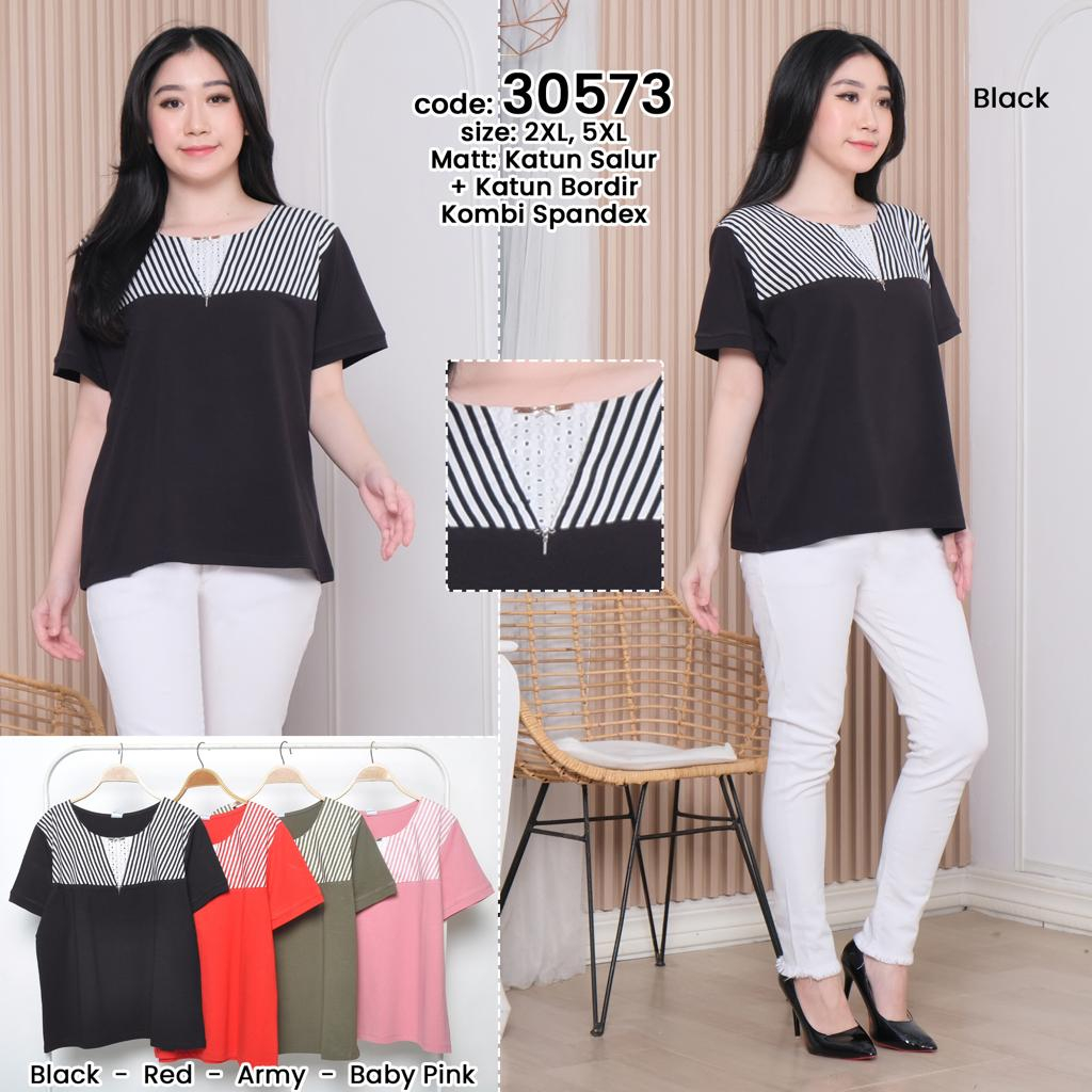 CUBIC Blouse Kaos Katun Wanita 30573