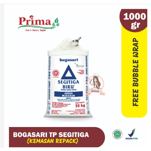 

bogasari tepung segitiga los 1kg (repack)