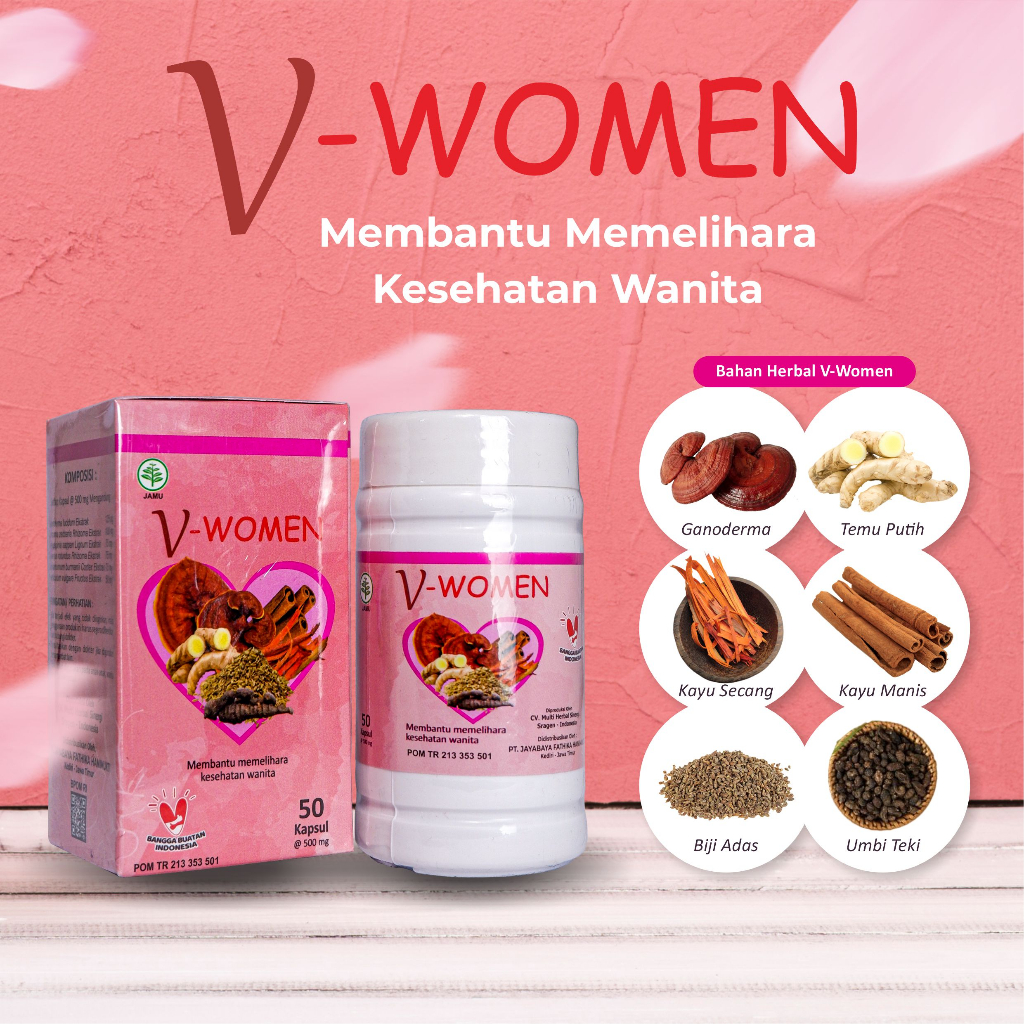 

KAPSUL KEWANITAAN V- WOMEN