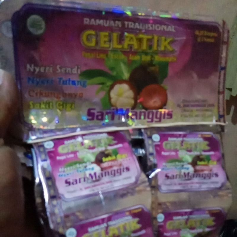 KAPSUL GELATIK SARI MANGGIS HANGER