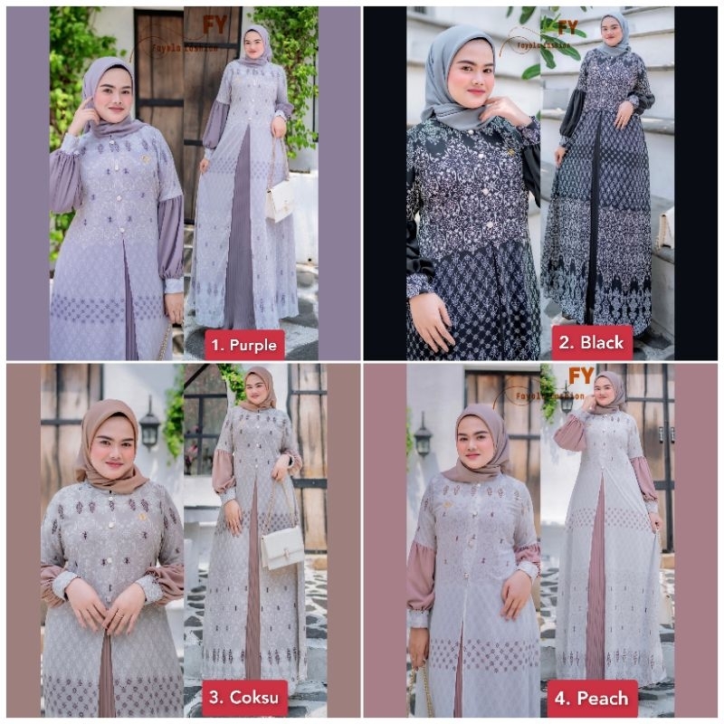 Gamis Namira Dress by Fayola Fashion