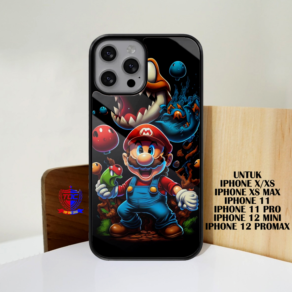 CASE IPHONE X/XS,IP XS MAX,IP 11,IP 11 PRO,IP 12 MINI,IP 12 PROMAX 2023 - Casing Terbaru TOP ONE CAS