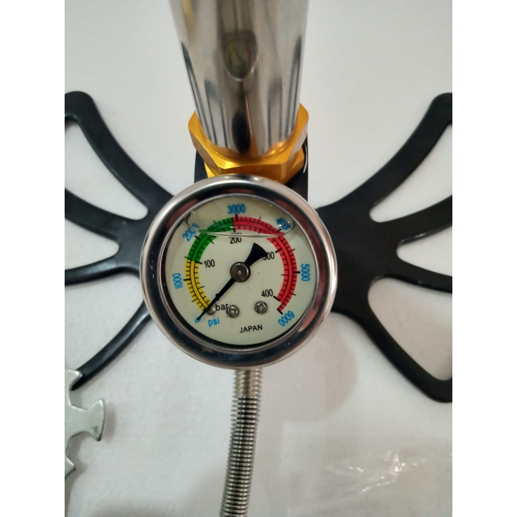 Lyn Pompa Pcp 3 Stage Agh 4500Psi Filter Kecil Bonus Mini Kupler