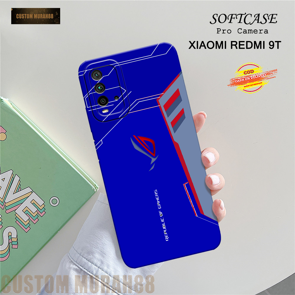 Case Xiaomi Redmi 9T Terbaru - Fashion Case GAMING - Casing Hp Xiaomi Redmi 9T - Softcase Pro Camera