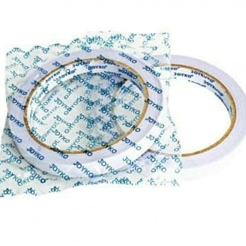 

Double tape 1/2 " Inchi (12 mm x 15 yard) merek jk/kk