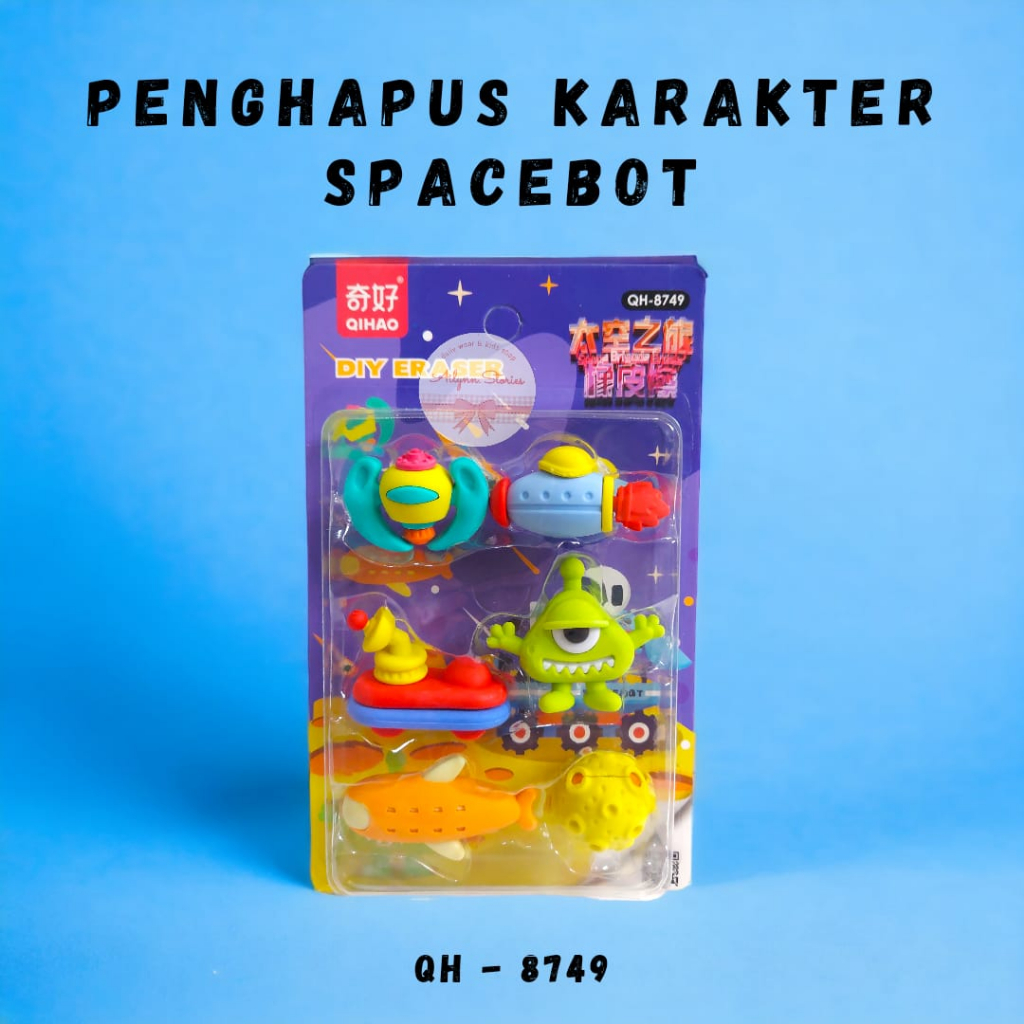 

Penghapus pensil set fancy / box ice cream / donat / permen / princess / spacebot