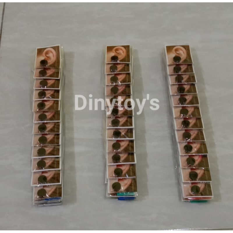 72 pcs mainan anting magnet besar mainan curah mainan anak-anak dinytoy's