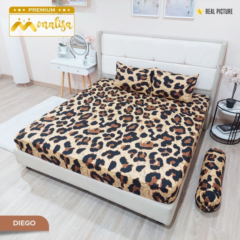 (NEW) Bisa COD Sprei Set Monalisa 160 180 200 Extra Super Queen King 160x200 180x200 200x200 No 1 2 