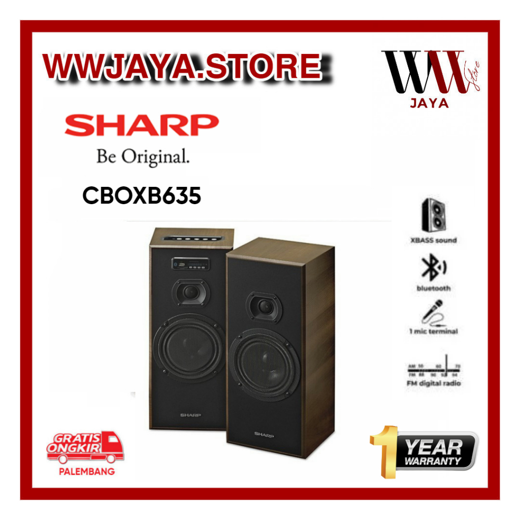 Speaker Bluetooth Sharp CBOX-B635 Speaker Sharp