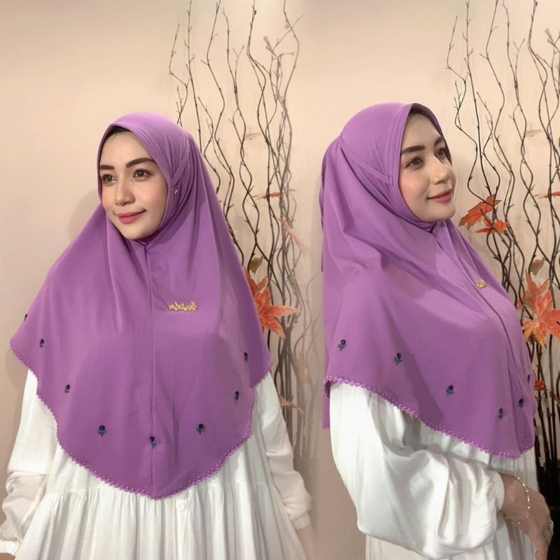 Hijab instan Bergo zaina jersey by FO jilbab wanita muslim