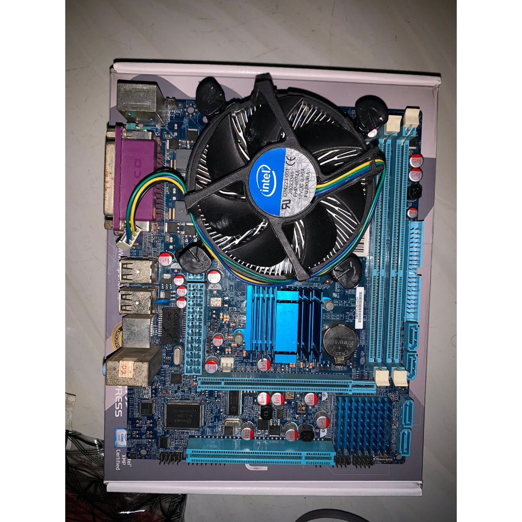 Motherboard G41+ Intel Core 2 Quad Q8300+ Fan Intel Standar