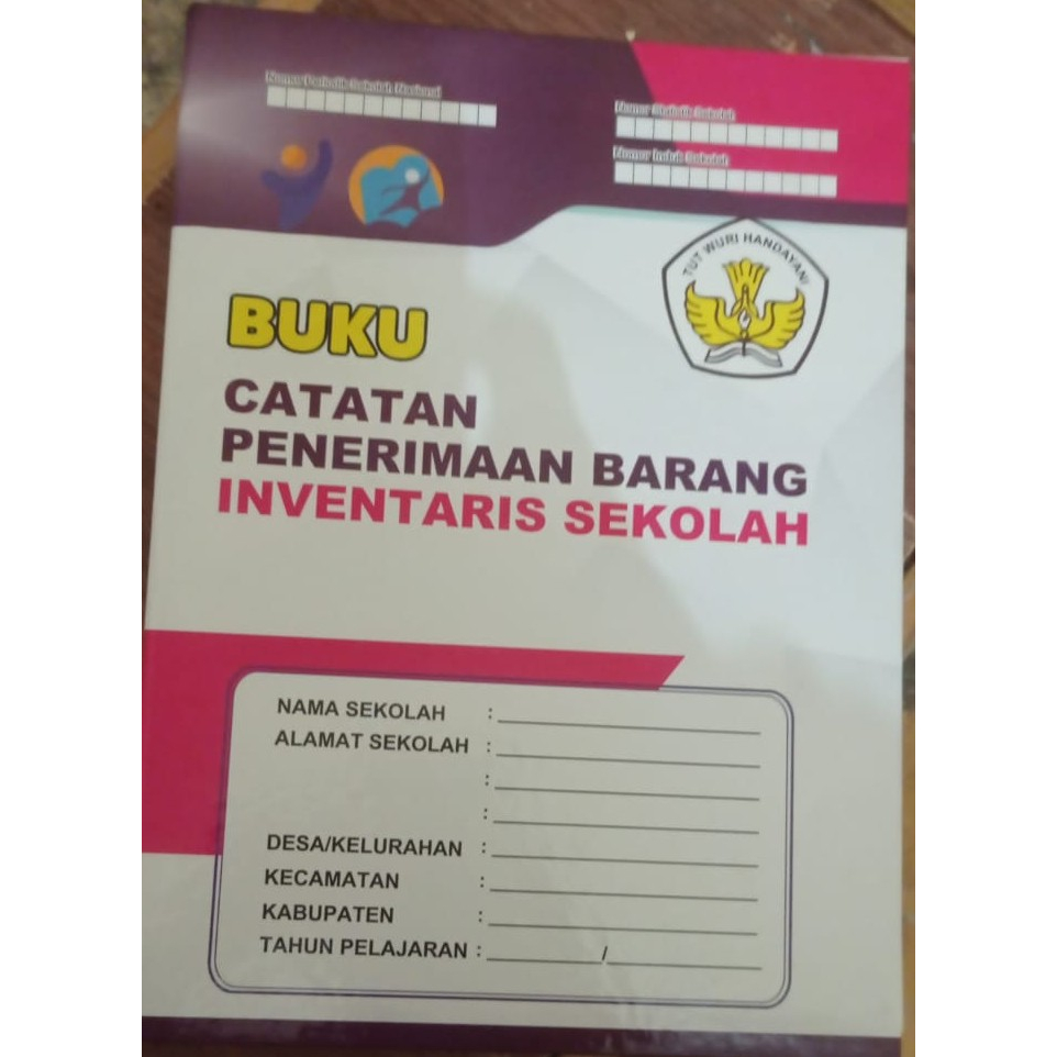 

Buku Catatan Penerimaan Barang Inventaris Sekolah