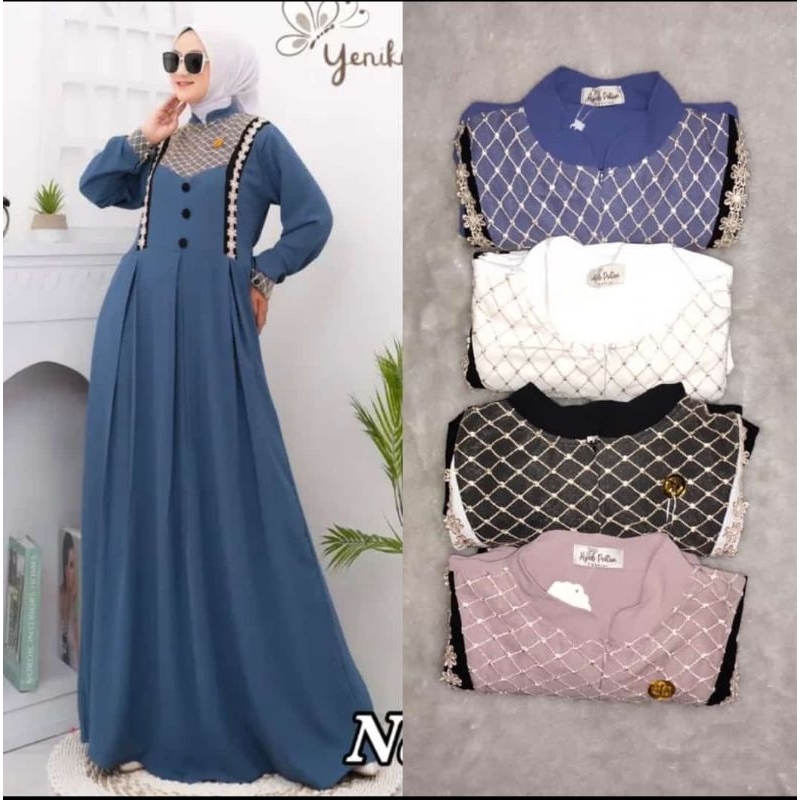 Gamis Nazwa Dress Cringkle