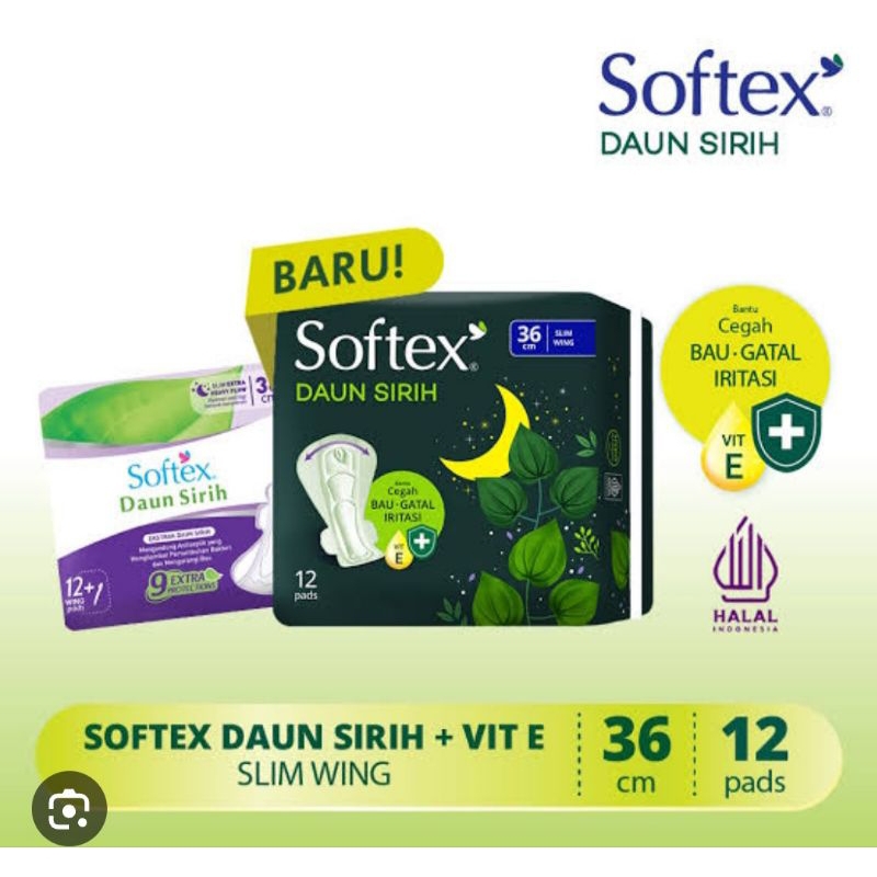 softex daun sirih