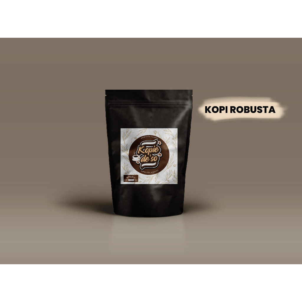 

Kopi Robusta Temanggung Bubuk Murni Asli 100% 500 gram