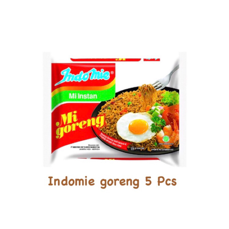 

Indomie Goreng Bundle 5 Pcs