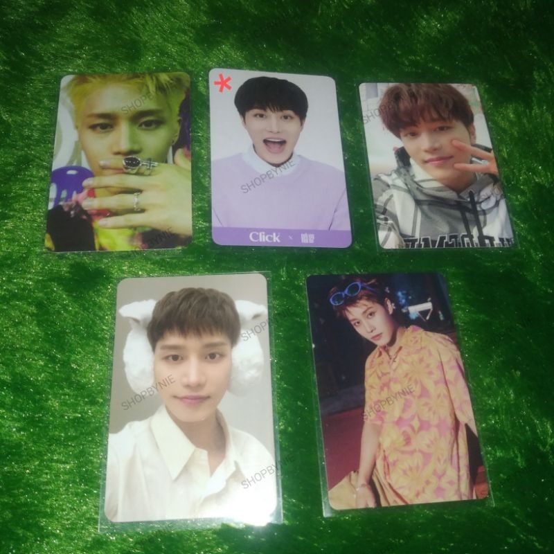 NCT 127 Official Photocard Moon Taeil Akik Click Sg22 Pink Christmas 2baddies Nemo