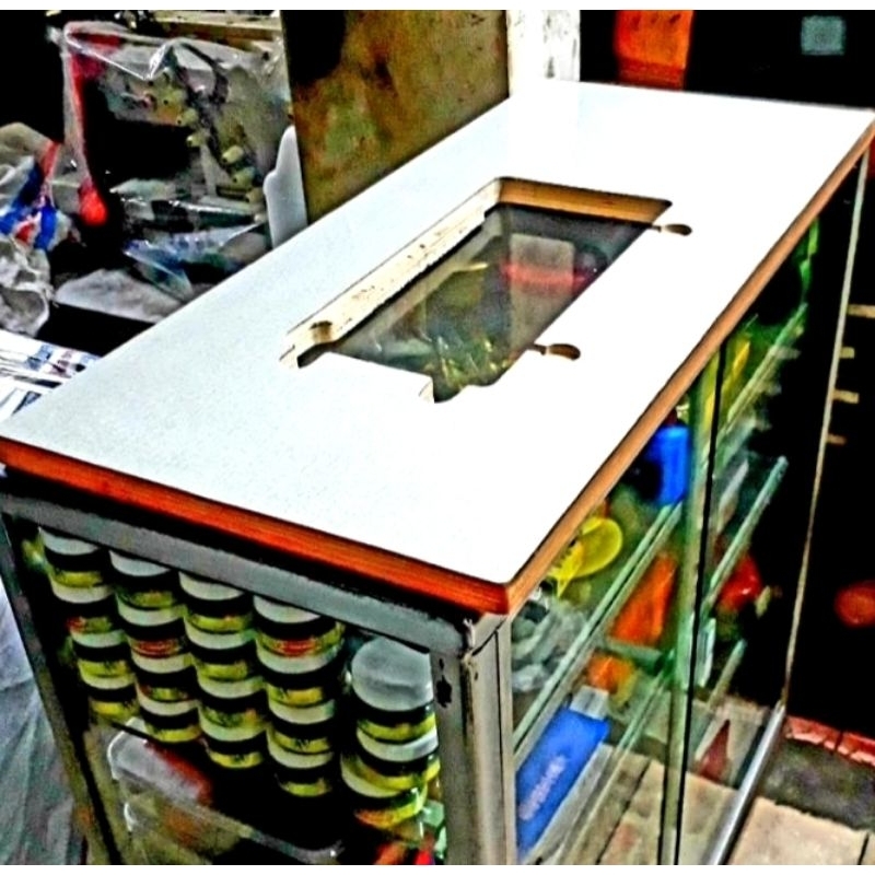 MEJA MESIN JAHIT KECIL BUTTERFLY/MESIN HITAM