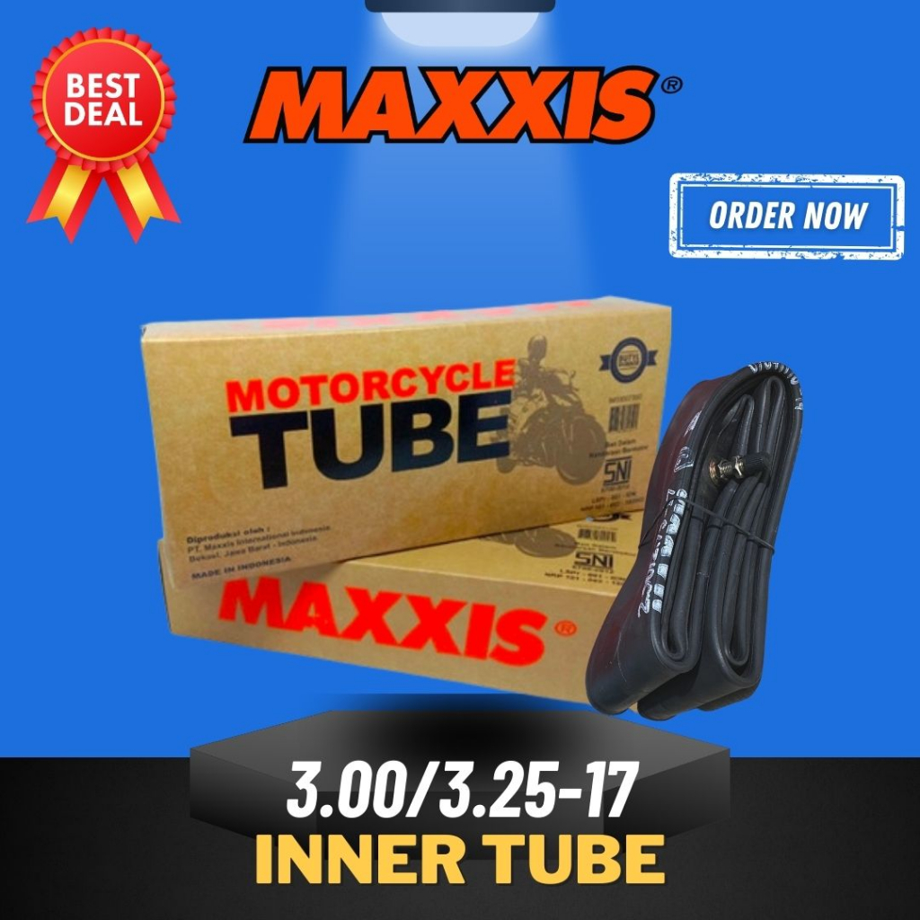 [READY COD] BAN DALAM MAXXIS / BAN DALAM MOTOR / BAN DALAM RING 17 ( 3.00/3.25-17 ) (ORIGINAL)