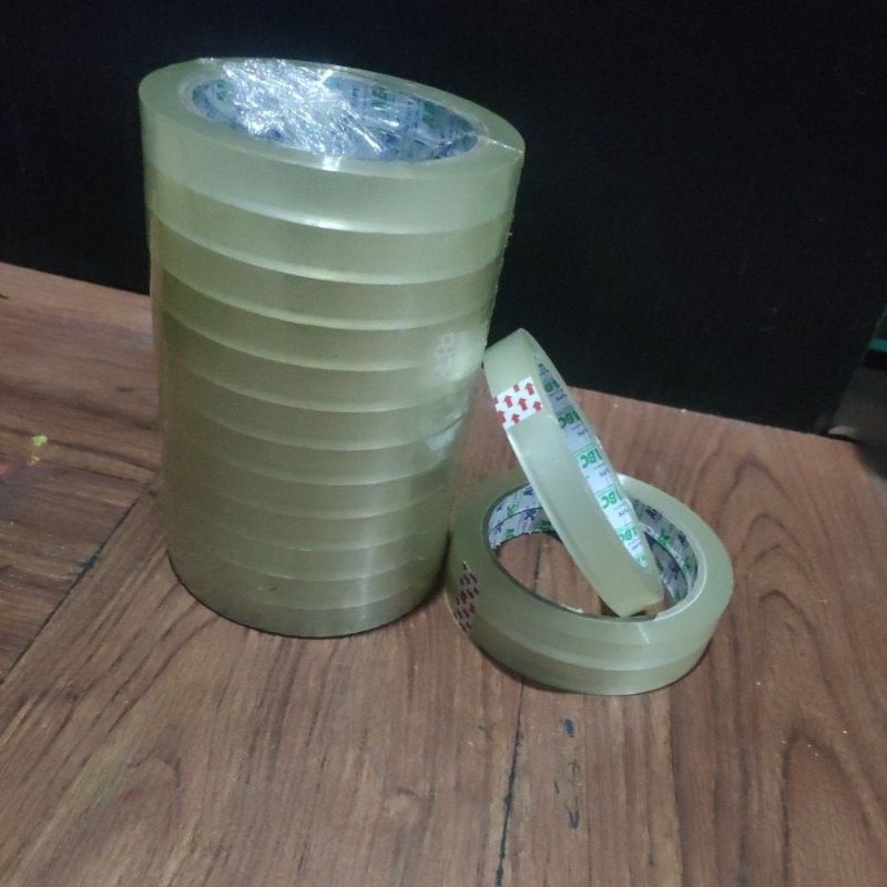 

GROSIR 1lsn(12pcs) isolasi meja 1/2 inch 50yard isolasi murah lakban murah