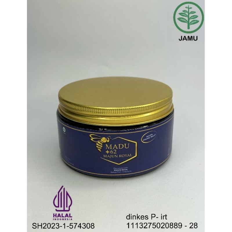 madu +62 majun royal EXTRA SARANG WALET ( DISARANKAN UNTUK ASAM LAMBUNG )