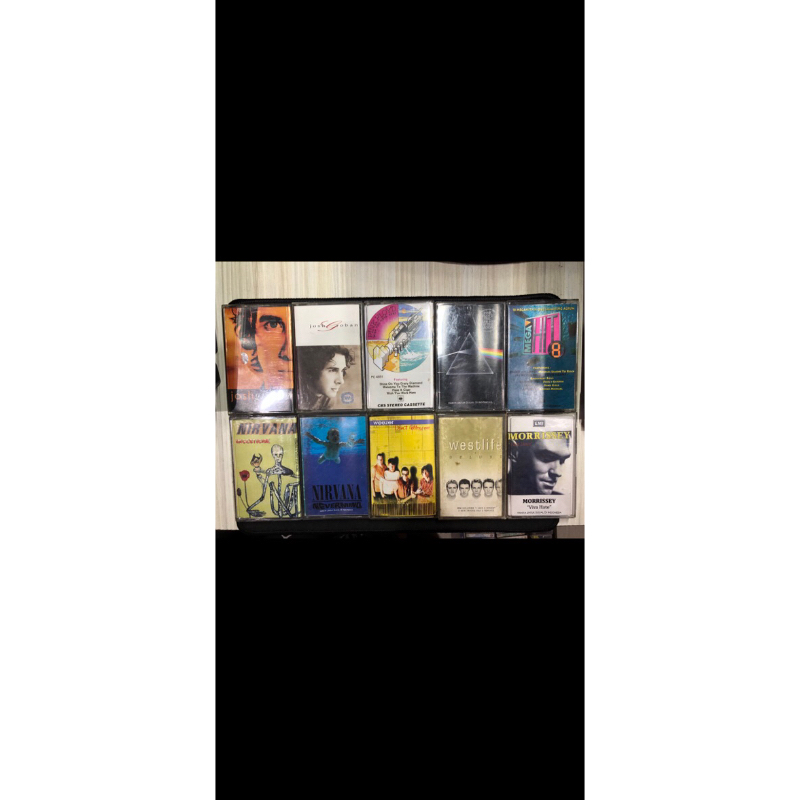 Kaset Pita Nirvana Pink Floyd Morrissey Westlife Weezer Josh Groban Murah Walkman