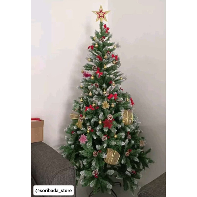 Pohon Natal Ekor Tupai Premium 150cm | Pohon Natal unik | Pohon Natal Premium