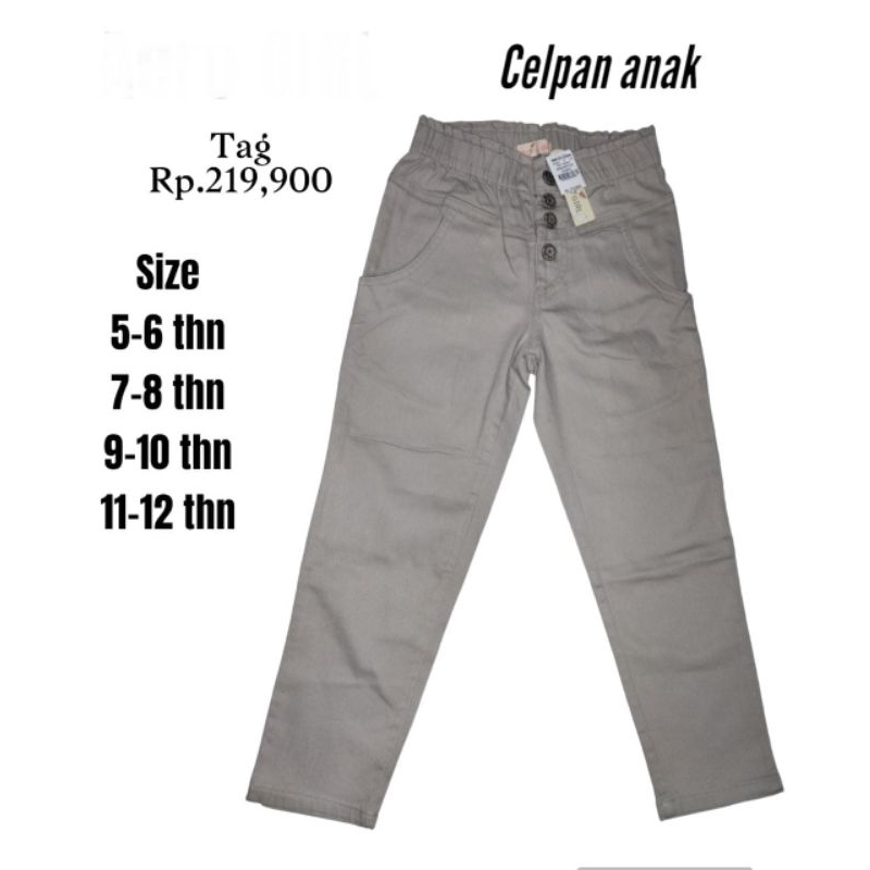 Celana Panjang Anak Aero Girls Keren