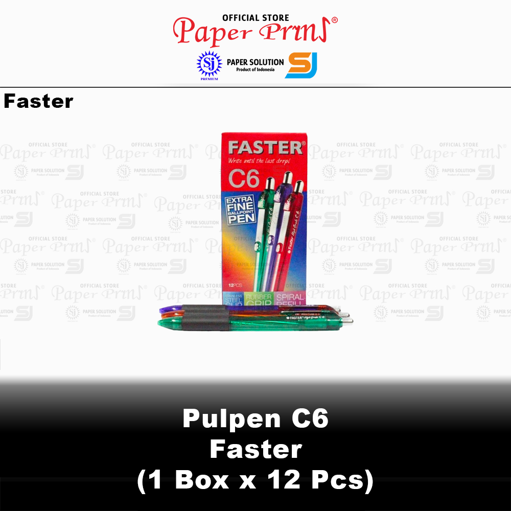 

Pulpen Ballpoint Ballpen C6 Faster