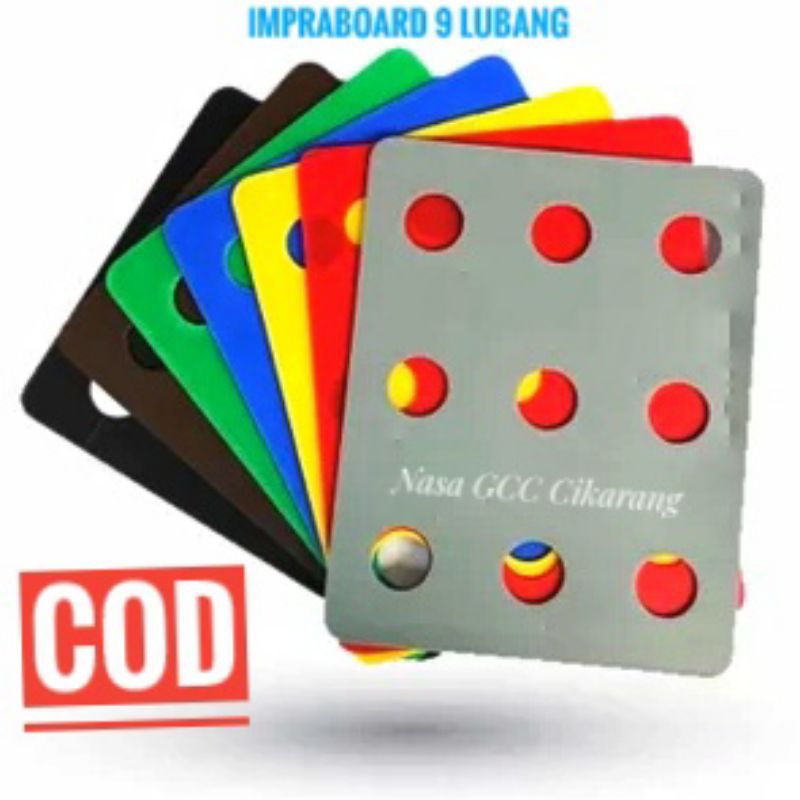 IMPRABOARD TUTUP BAK HIDROPONIK 9 LUBANG/12 LUBANG