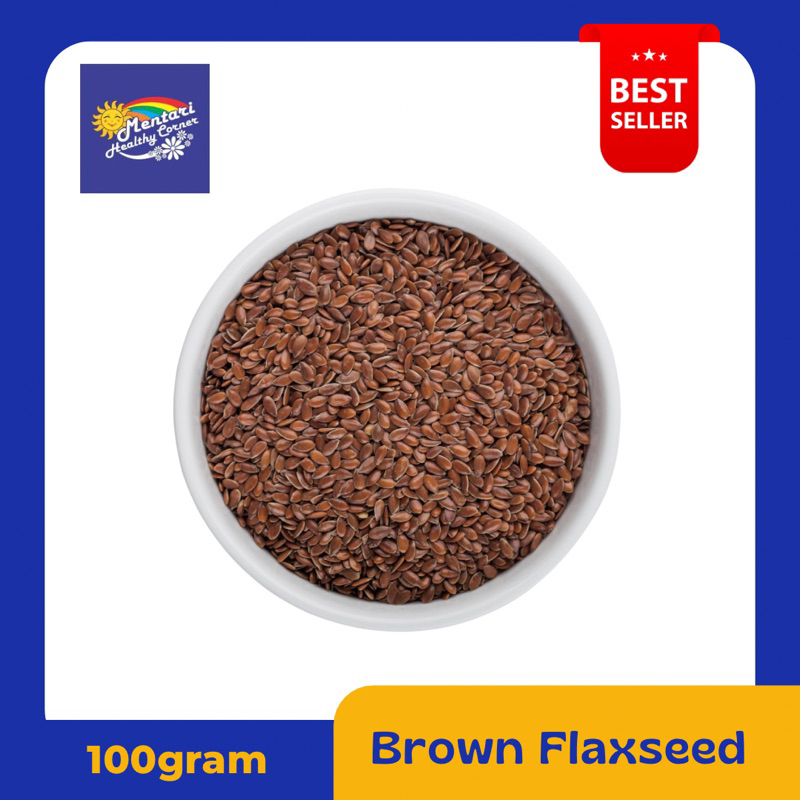 

Brown Flaxseed 100gr / Flaxseed Coklat 100gr / Biji Rami 100gr