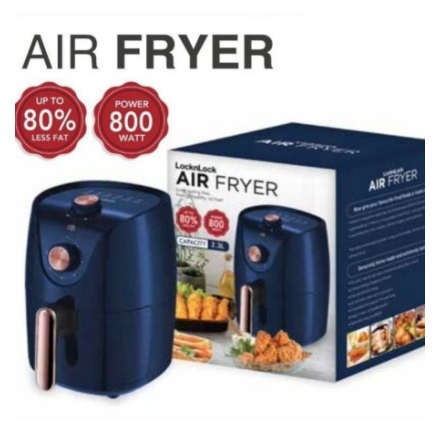AIR FRYER LOCK N LOCK 2,3L (BIRU)