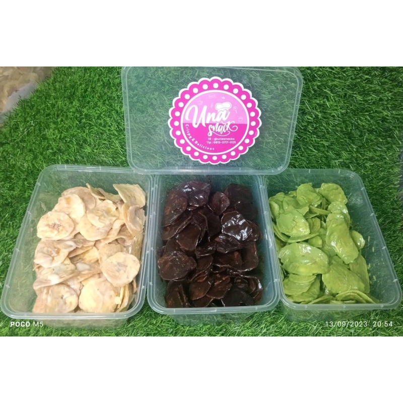 

Banana chip keripik pisang coklat lumer viral 200gram