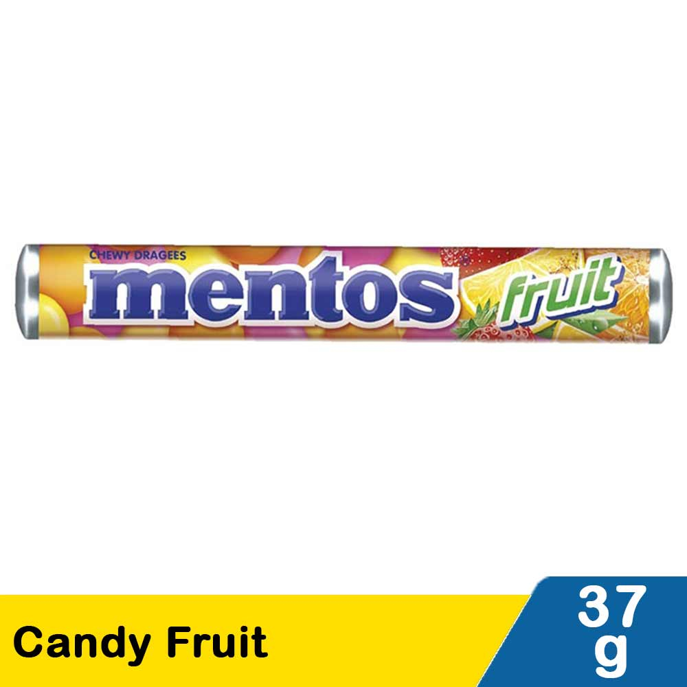 

Permen Mentos Candy Fruit 37G