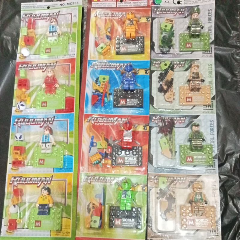 Lego roboman/Lego anak Indonesia/Lego mengasah otak/Lego permainan