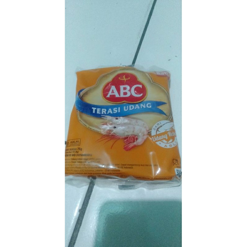 

terasi udang ABC 20 sachet 3.8 gram