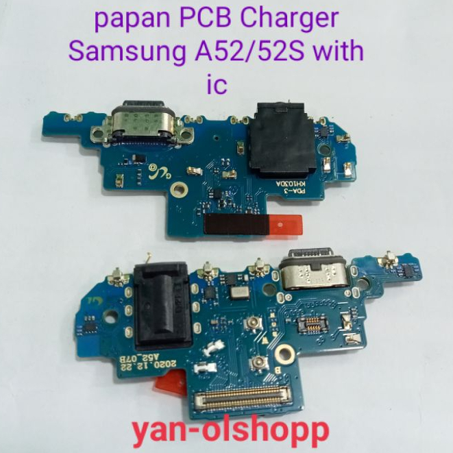 Konektor Cas PCB Cas Samsung A52S ORI with ic