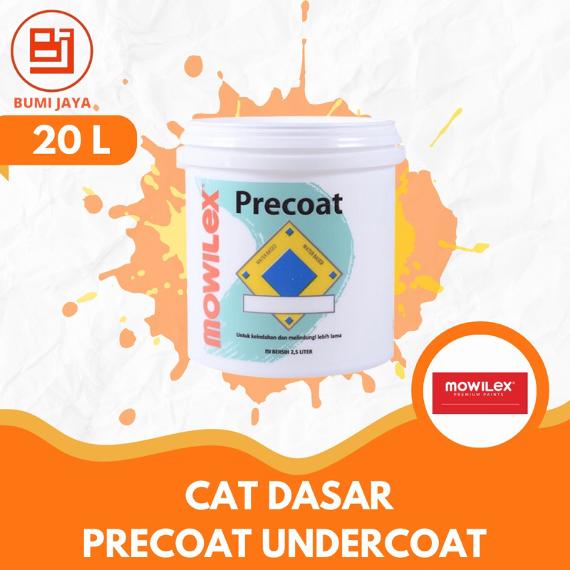 cat dasar tembok mowilex precoat mowilex undercoat 20ltr