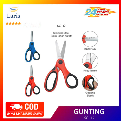

Gunting Joyko SC-12 / Scissors Stainless